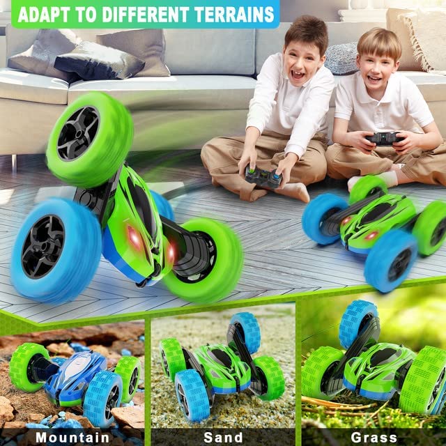 Orrente Remote Control Car - Green & blue_ORRENTE INC.